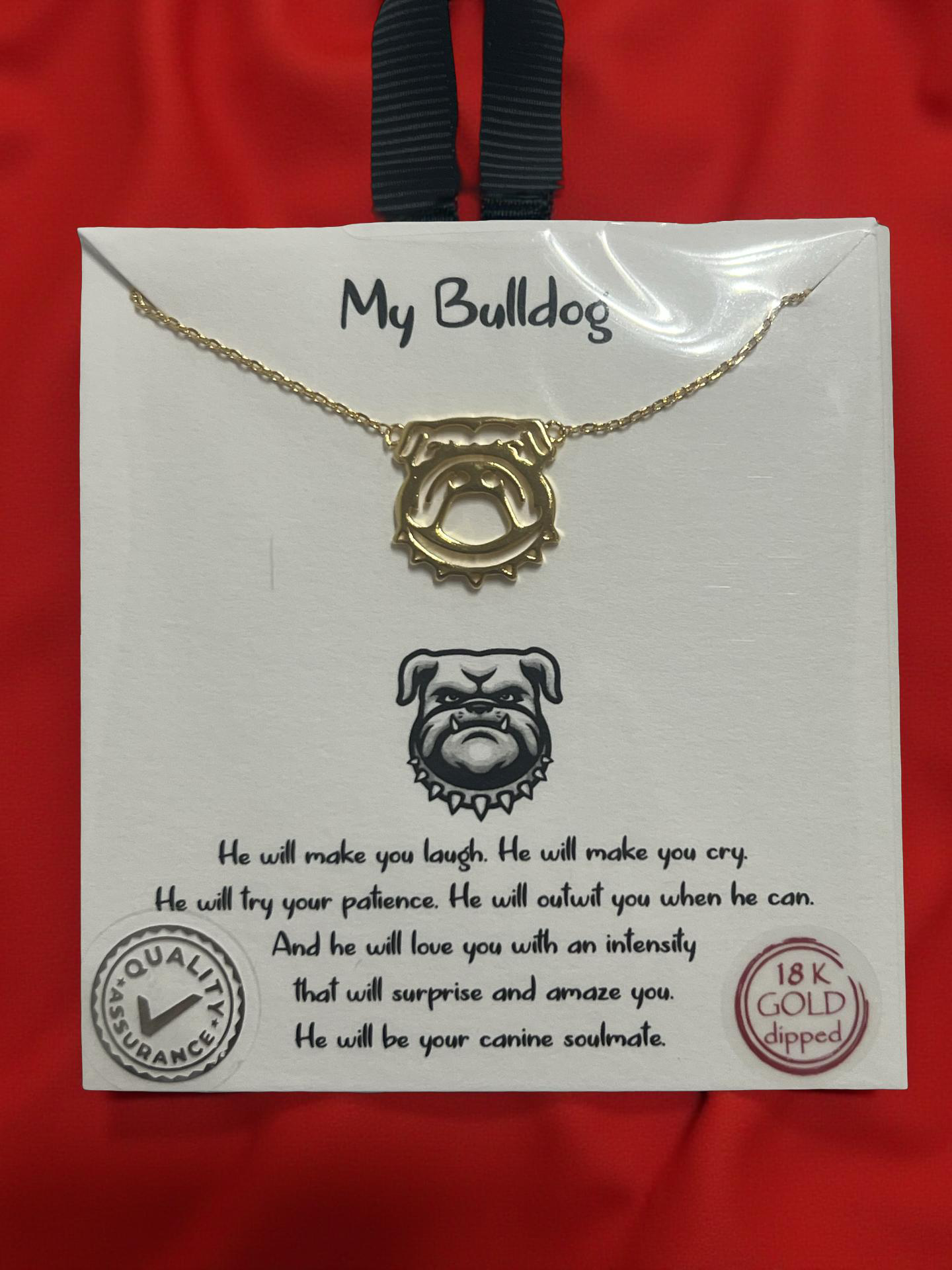 Dawg Necklace Gold