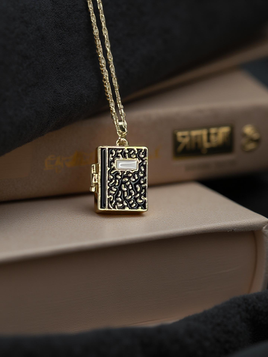Composition Pendant Necklace